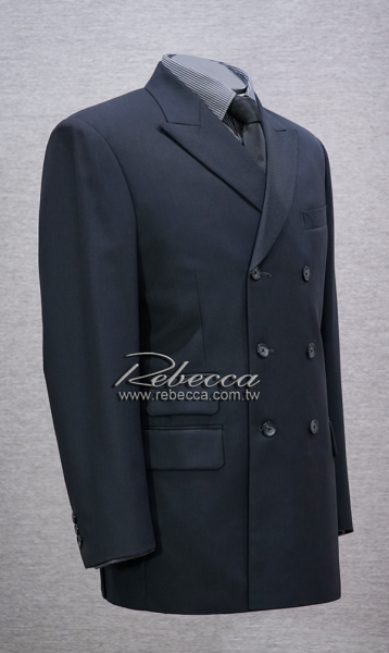 男性西裝款式-雙排扣